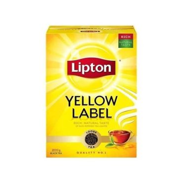 Lipton Yellow Label Tea 200Gm, 48 Pieces Per Carton